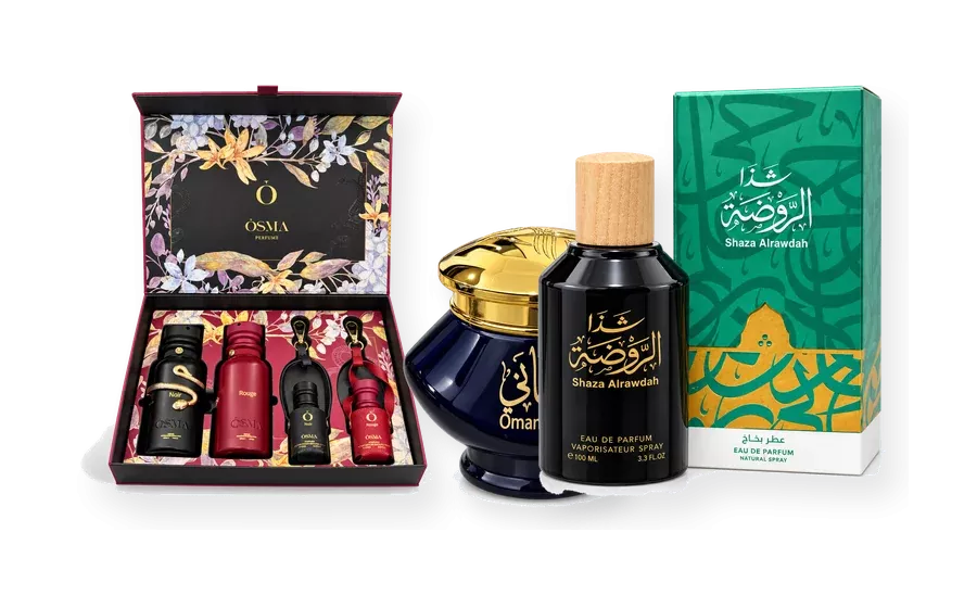 Parfums, coffrets et bakhour