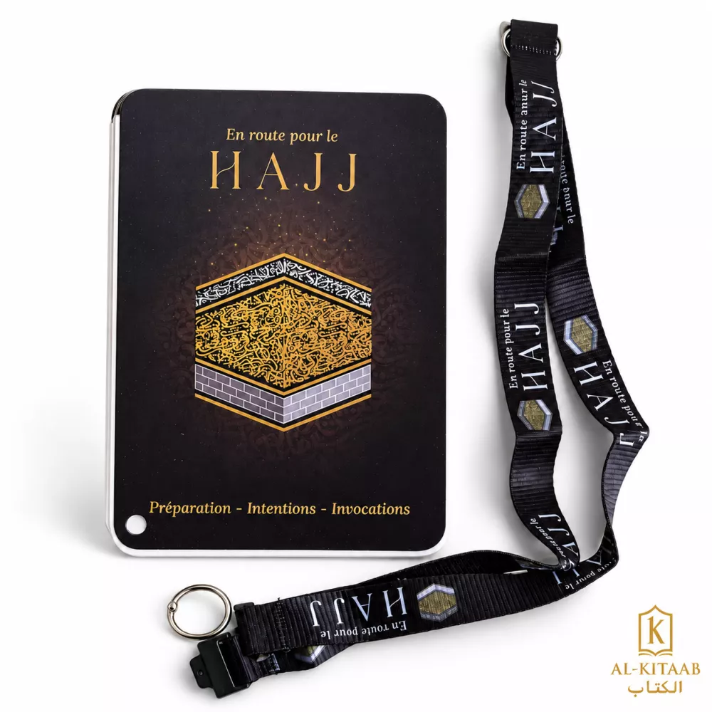 En route pour le Hajj – Préparation, intentions, invocations (porte-clés cartes)